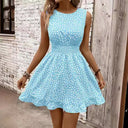 Women's Everyday Dress with Ruffled Hem