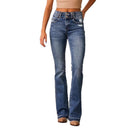 Women's Retro High-Waisted Flared Jeans