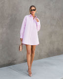 Chic Women's Shirt Dress in Length Options