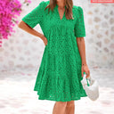 Women's Summer Lace Embroidery Dress