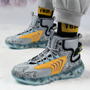 Insulated High-Top Sneakers with Non-Slip Sole for Women