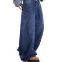 Trendy Women's Loose Fit Cargo Jeans