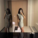 Glamorous Sequin Cocktail Dress for Women