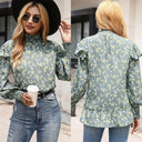 Chic Ruffle Collar Blouse for Women