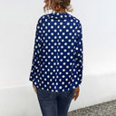 Chic Women's Polka Dot Blazer