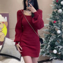 Chic Women's Knit Dress for Everyday Wear