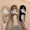Non-Slip Fleece Slippers for Women