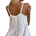 Floral Ruffled Hem Summer Dress for Women