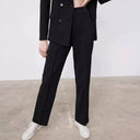 Chic Women's High-Format Trousers