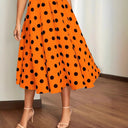 Chic Women's Polka Dot A-Line Dress