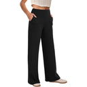 Women's Relaxed Fit Leisure Pants with Side Pockets