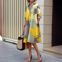 Chic Women's Shirt Dress with Trendy Design