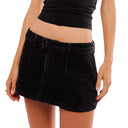 Frayed Hem Women's Denim Skirt – Stylish & Trendy