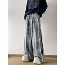 Trendy Fringe Wide-Leg Jeans for Women