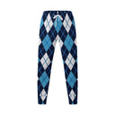 Modern Check Pattern Women's Trousers