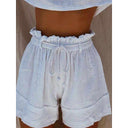 Chic Women's Summer Shorts in Airy Fabric