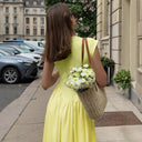 Asymmetric Women's Dress in Chic Style