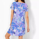 Floral Print Short Sleeve Women's Dress