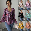 Floral Print Women's Blouse for All Seasons