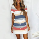 Chic Women's V-Neck Dress with Pockets