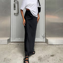 Chic Satin Maxi Skirt for Women