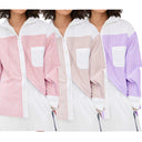 Chic Satin Blouse with Puff Sleeves and Contemporary Collar