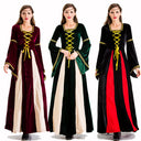 Enchanting Women's Fairy Tale Dress with Lacing