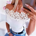 Ladies Lace Detail Bodysuit in Chic Style