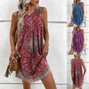 Floral Sleeveless Dress for Women