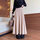 Chic High-Waisted Pleated Skirt for Women