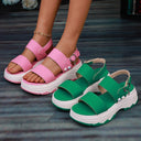 Chic Women's Platform Sandals with Wide Straps