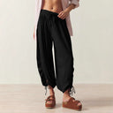 Chic Women's Chino Pants with Adjustable Waist