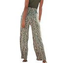 High-Waist Floral Palazzo Pants for Women