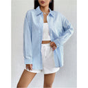 Chic Women's Striped Blouse for Effortless Style