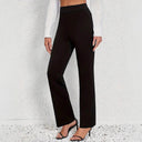 Chic High-Waisted Wide Leg Office Pants