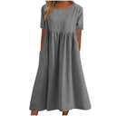 Chic Women's Maxi Dress with Pockets