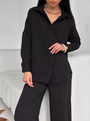 Chic Women's Blouse in Airy Fabric