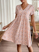 Floral Print Women's Dress for Everyday Wear