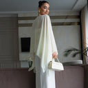 Chic Asymmetrical Cut Chiffon Blouse for Women