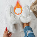 Women's Fleece-Lined Fashion Sneakers
