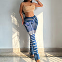 Chic Women's High-Waisted Striped Leggings