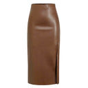 Chic Women's Pencil Skirt with Stylish Slit Design