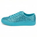 Glittery Women's Sneakers with Enhanced Sole Design