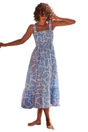Trendy Graphic Maxi Dress for Women