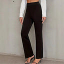 Chic High-Waisted Wide Leg Office Pants