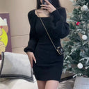 Chic Women's Knit Dress for Everyday Wear