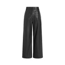 Chic Faux Leather Culotte for Women