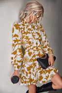 Floral High Neck Women's Dress Collection