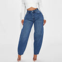 High-Waisted Wide Cut Women's Jeans