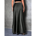 Flowing Maxi Skirt with Elastic Waistband for Women